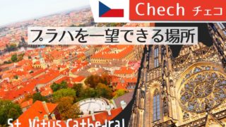 ヨーロッパらしい景色を一望☆プラハ城の教会南搭からの展望に感動！
