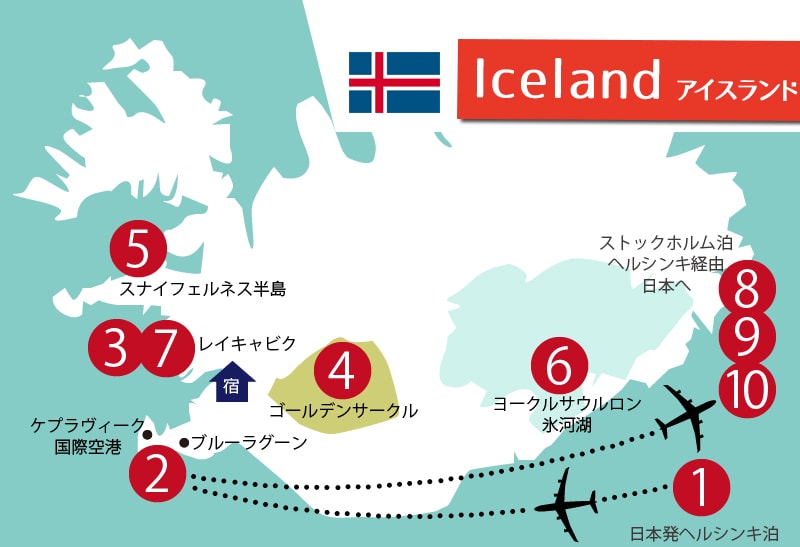 8泊10日*夏のアイスランド新婚旅行！かかった費用と日程を大公開
