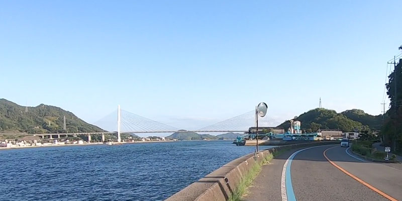 しまなみ海道サイクリング因島