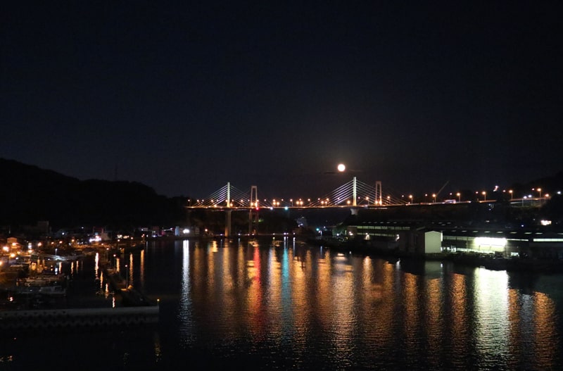 尾道市役所からの夜景